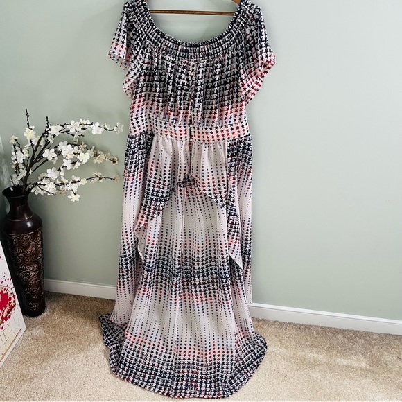 Ashley Stewart Off Shoulder Duster Top Size 18/20 - Picture 2 of 5